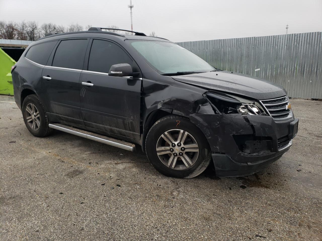2015 Chevrolet Traverse VIN 1GNKRHKD5FJ168742 Copart auction photo, front end damage thumbnail 4