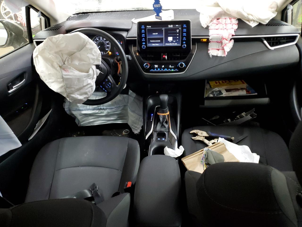 2020 Toyota Corolla VIN JTDEPRAE5LJ087568 Copart auction photo, front end damage thumbnail 8