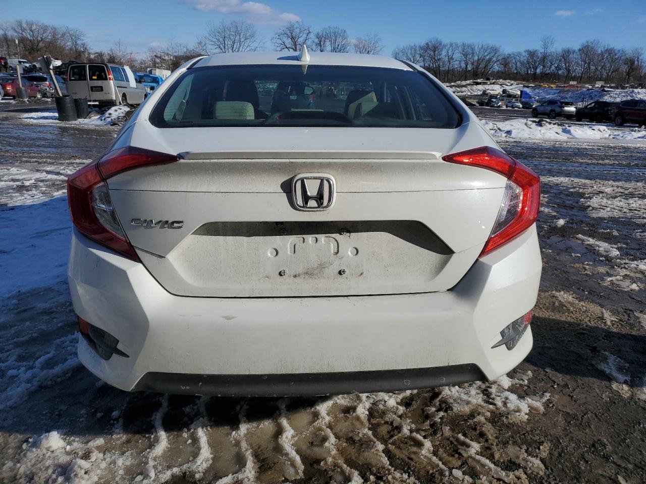 2016 Honda Civic VIN 2HGFC1F32GH642915 Copart auction photo, side / front end damage thumbnail 6