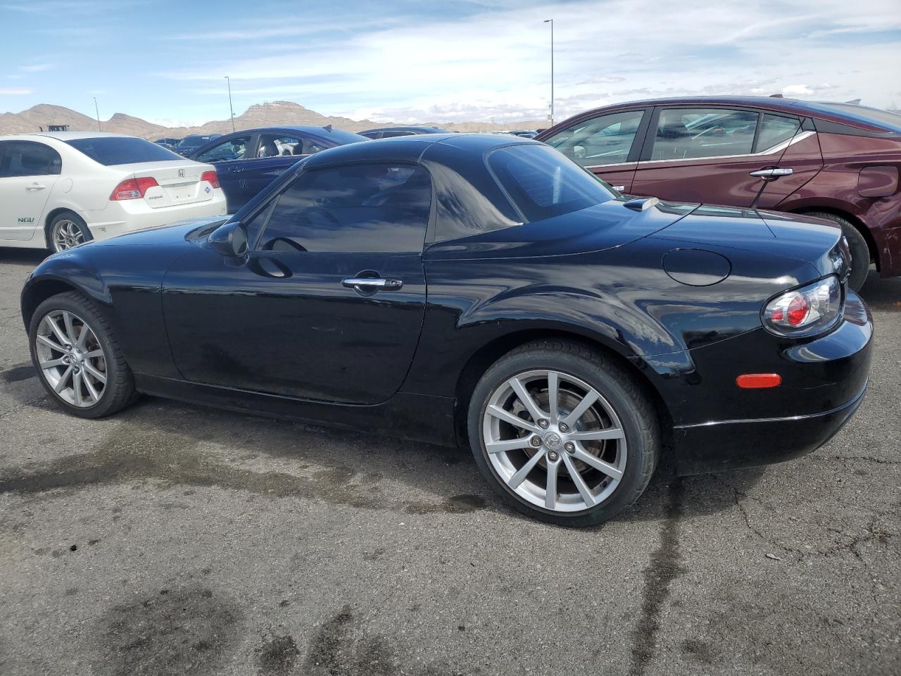 2007 Mazda MX-5 VIN JM1NC26F070131671 Copart auction photo, side damage thumbnail 2