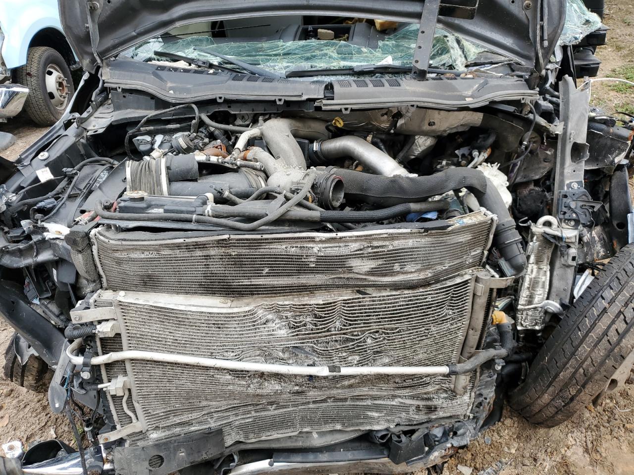 2021 Ford F350 VIN 1FT8W3DT3MED17688 Copart auction photo, all over damage thumbnail 11