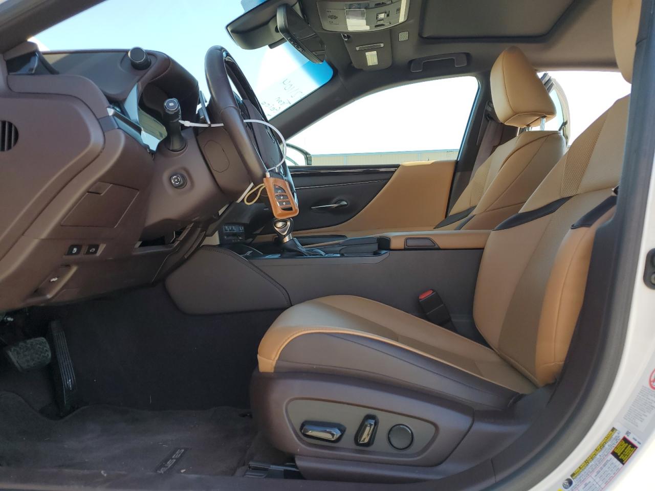 2019 Lexus ES VIN 58ABZ1B16KU014592 Copart auction photo, rear end damage thumbnail 7
