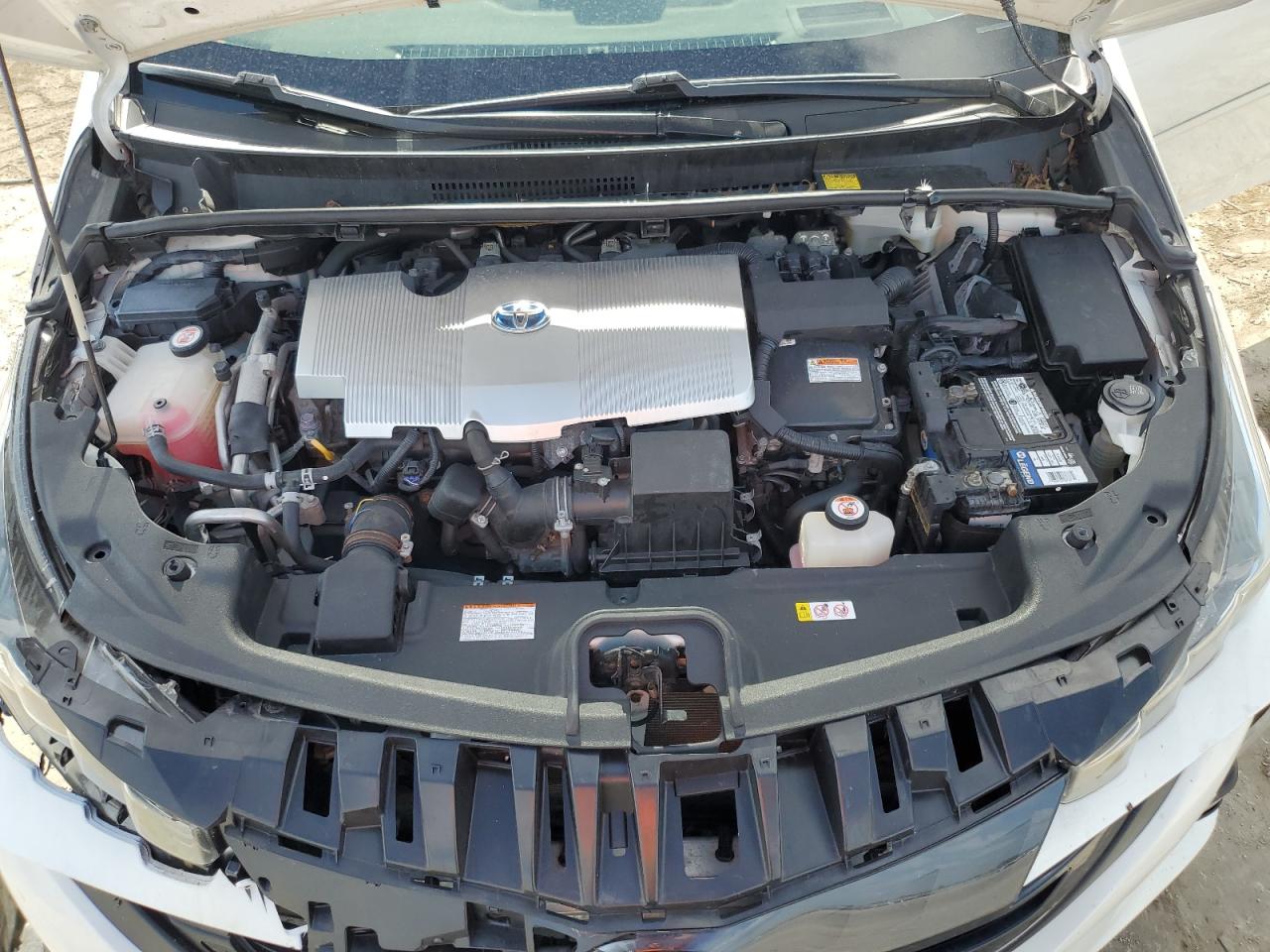 2017 Toyota Prius VIN JTDKARFP5H3041913 Copart auction photo, front end / side damage thumbnail 11