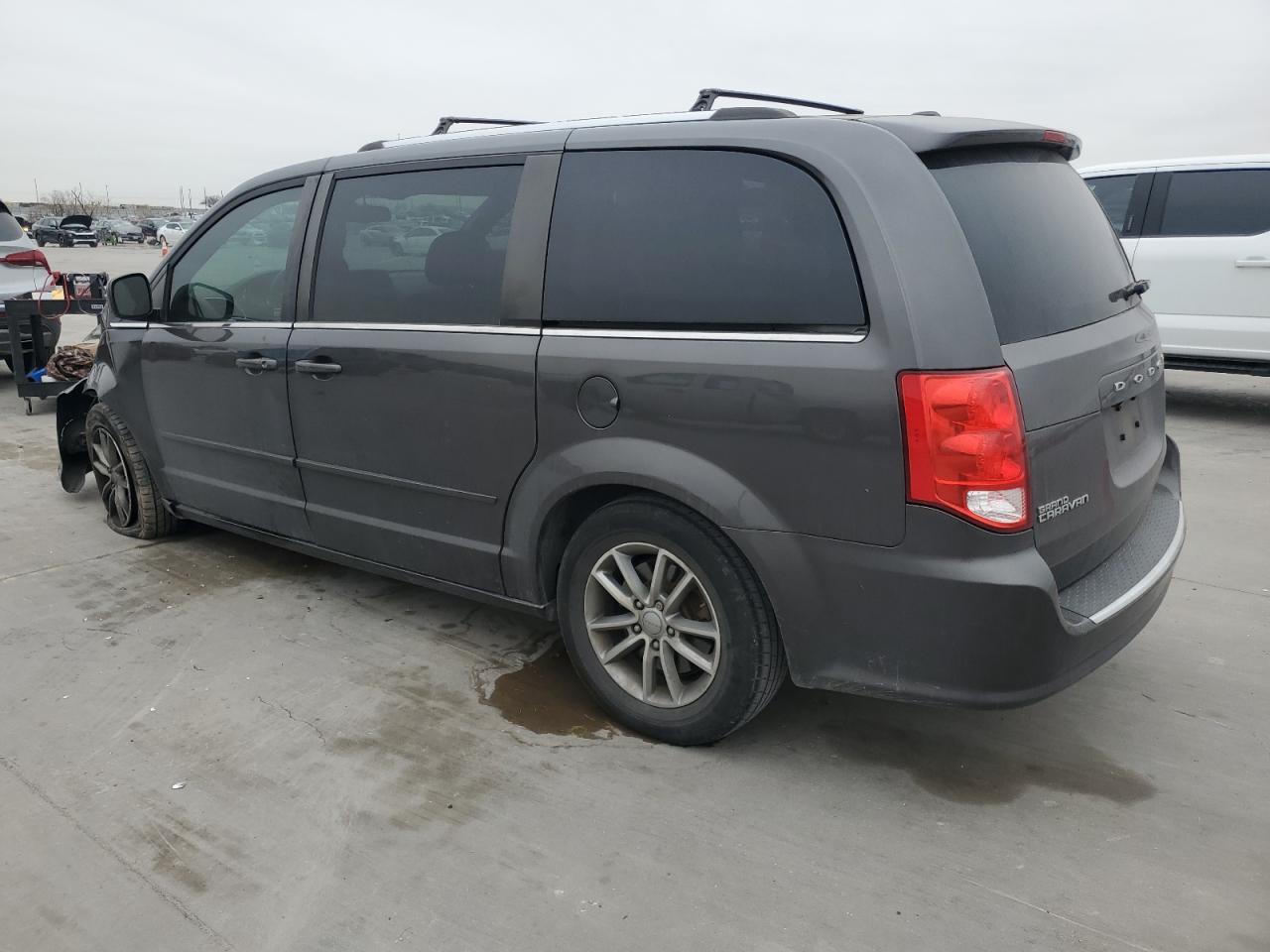 2015 Dodge Caravan VIN 2C4RDGCG3FR671982 Copart auction photo, front end / side damage thumbnail 2