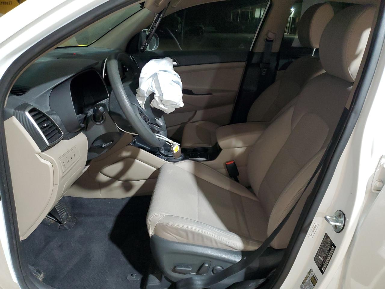2019 Hyundai Tucson VIN KM8J33AL8KU898070 Copart auction photo, front end damage thumbnail 7