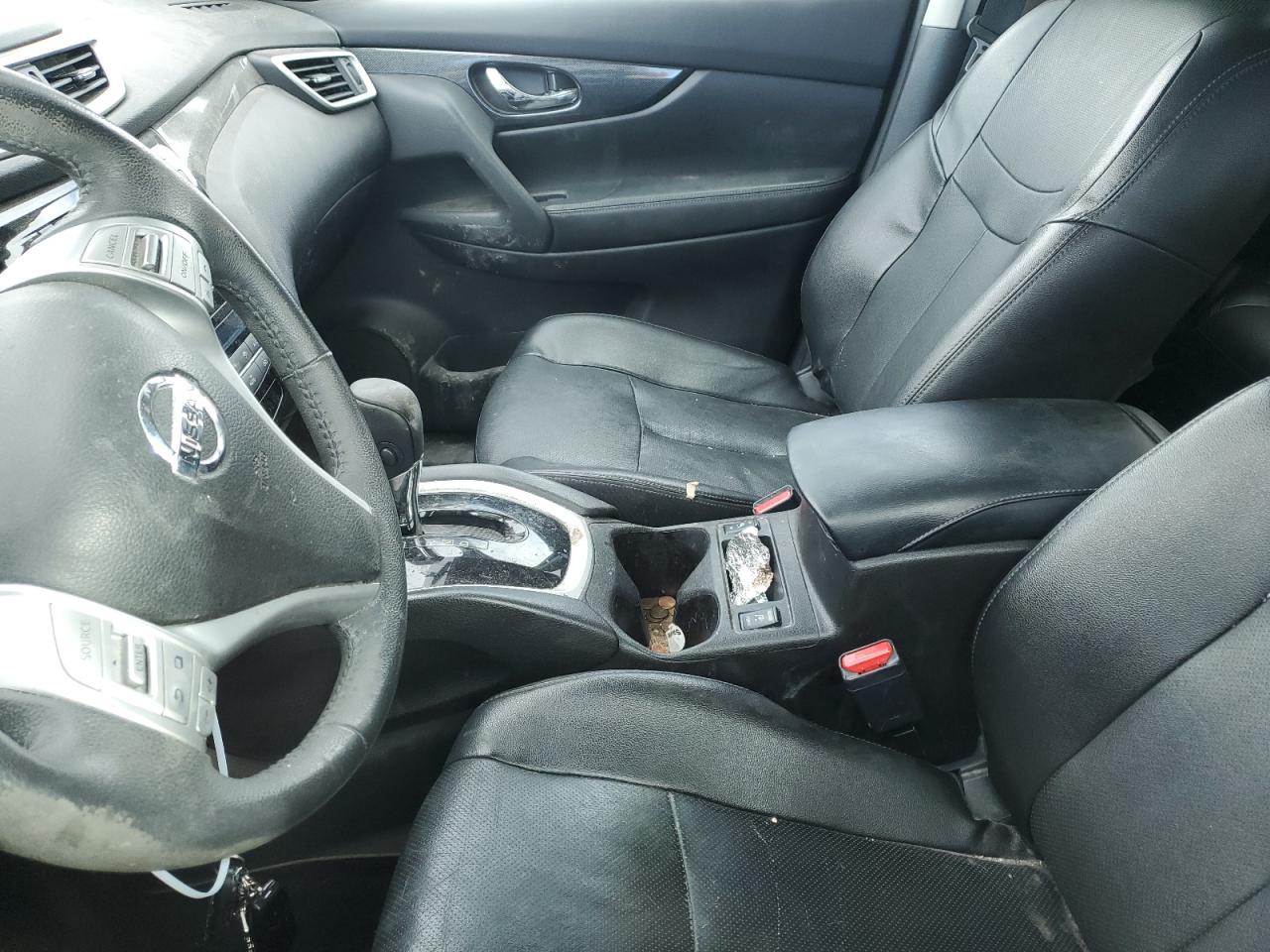 2016 Nissan Rogue VIN 5N1AT2MV5GC763925 Copart auction photo, front end / side damage thumbnail 9