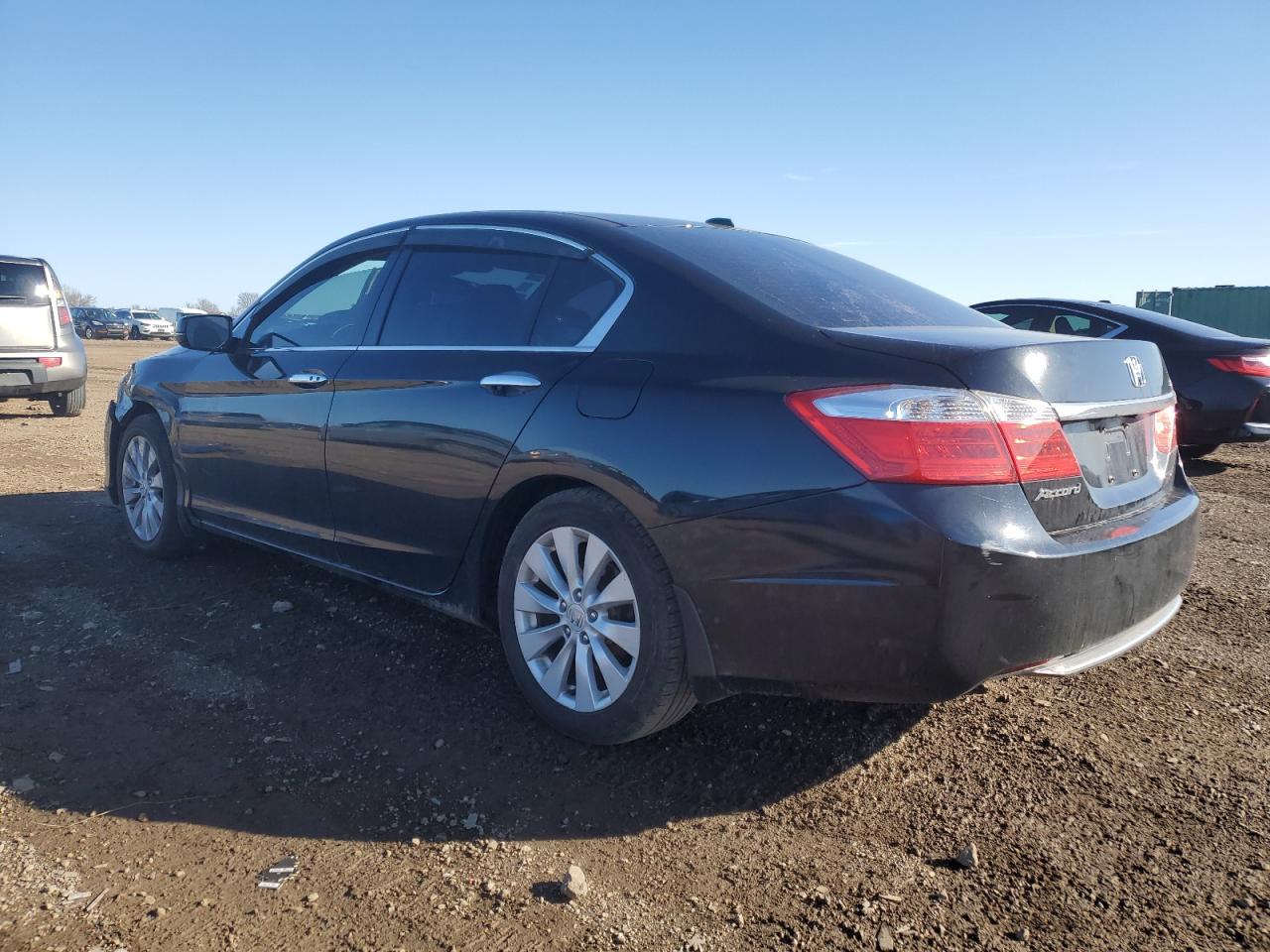 2013 Honda Accord VIN 1HGCR2F89DA010443 Copart auction photo, front end / side damage thumbnail 2
