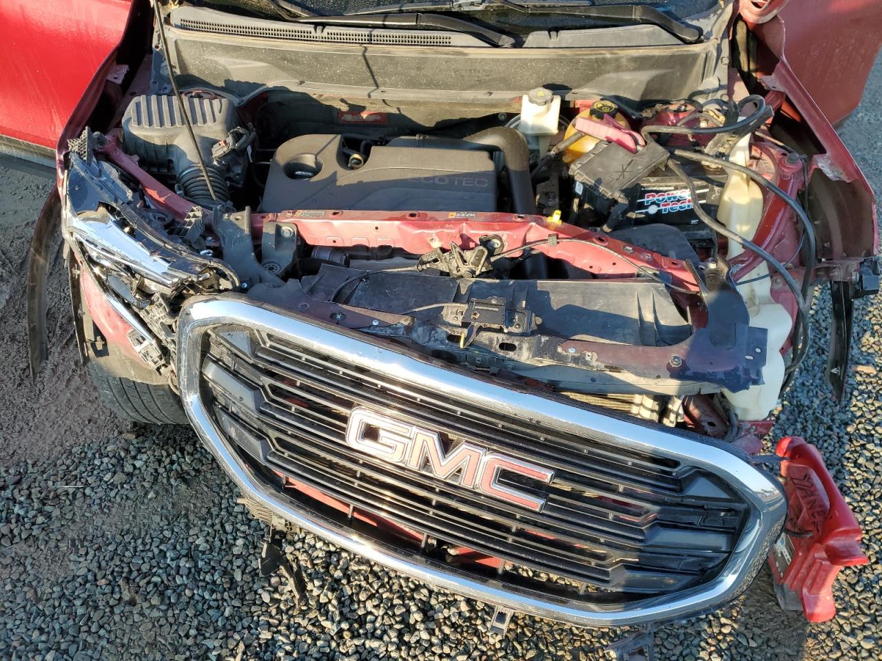 2018 GMC Terrain VIN 3GKALMEV4JL274088 Copart auction photo, front end damage thumbnail 12