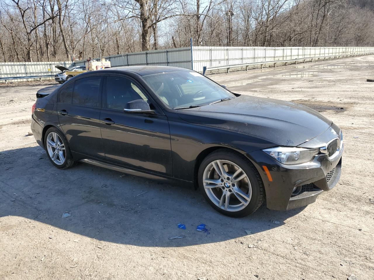 2015 BMW 3er VIN WBA3A5G59FNS85539 Copart auction photo, rear end / side damage thumbnail 4