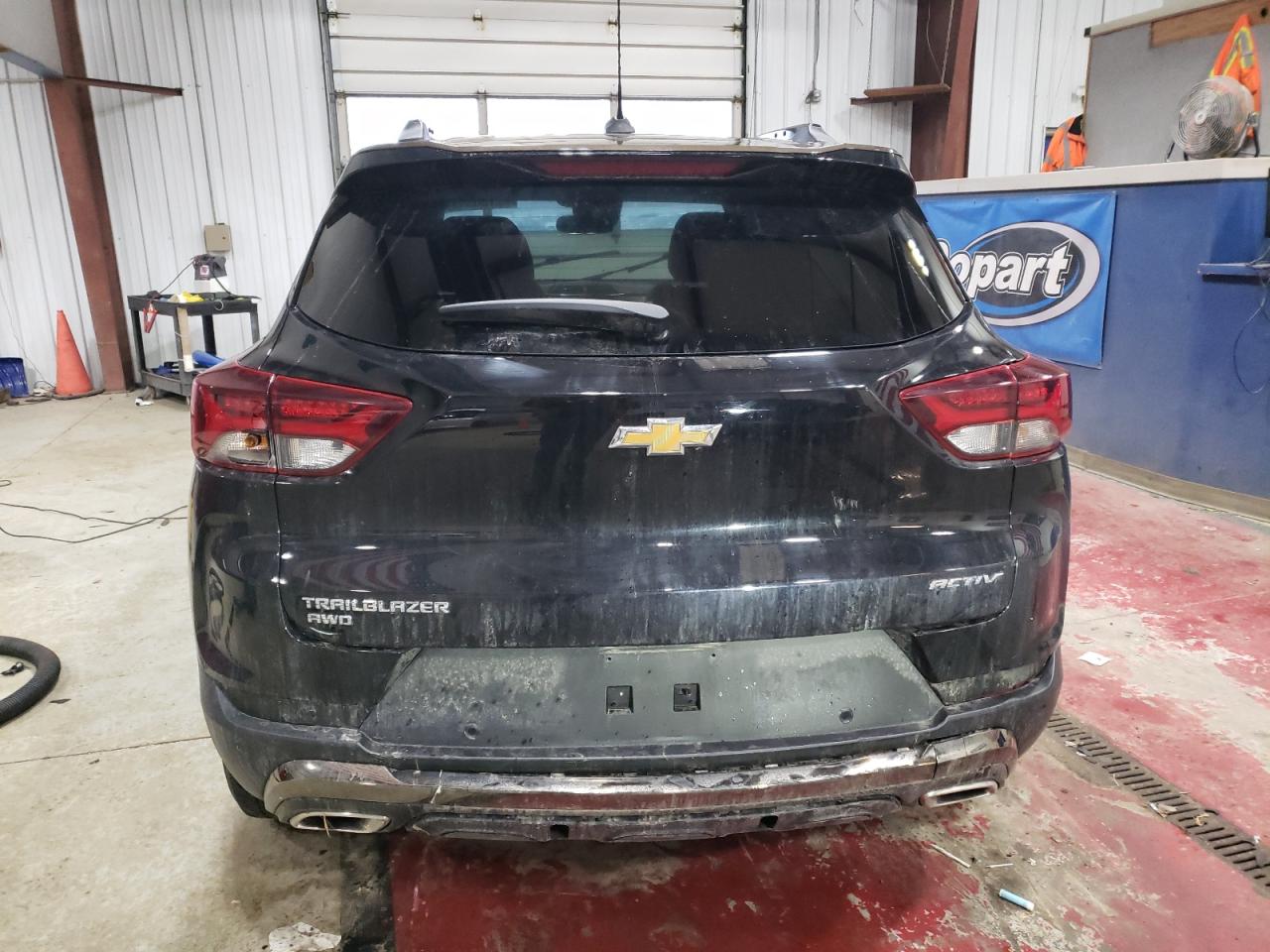 2021 Chevrolet TrailBlazer VIN KL79MSSL8MB131702 Copart auction photo, front end damage thumbnail 6