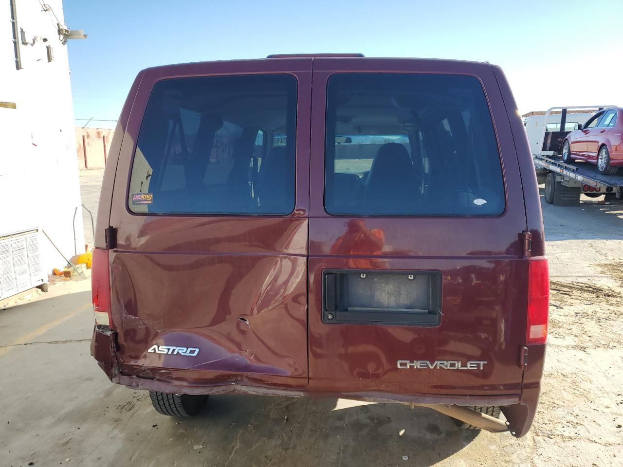 2003 Chevrolet Astro VIN 1GNDM19X73B106781 Copart auction photo, rear end damage thumbnail 6