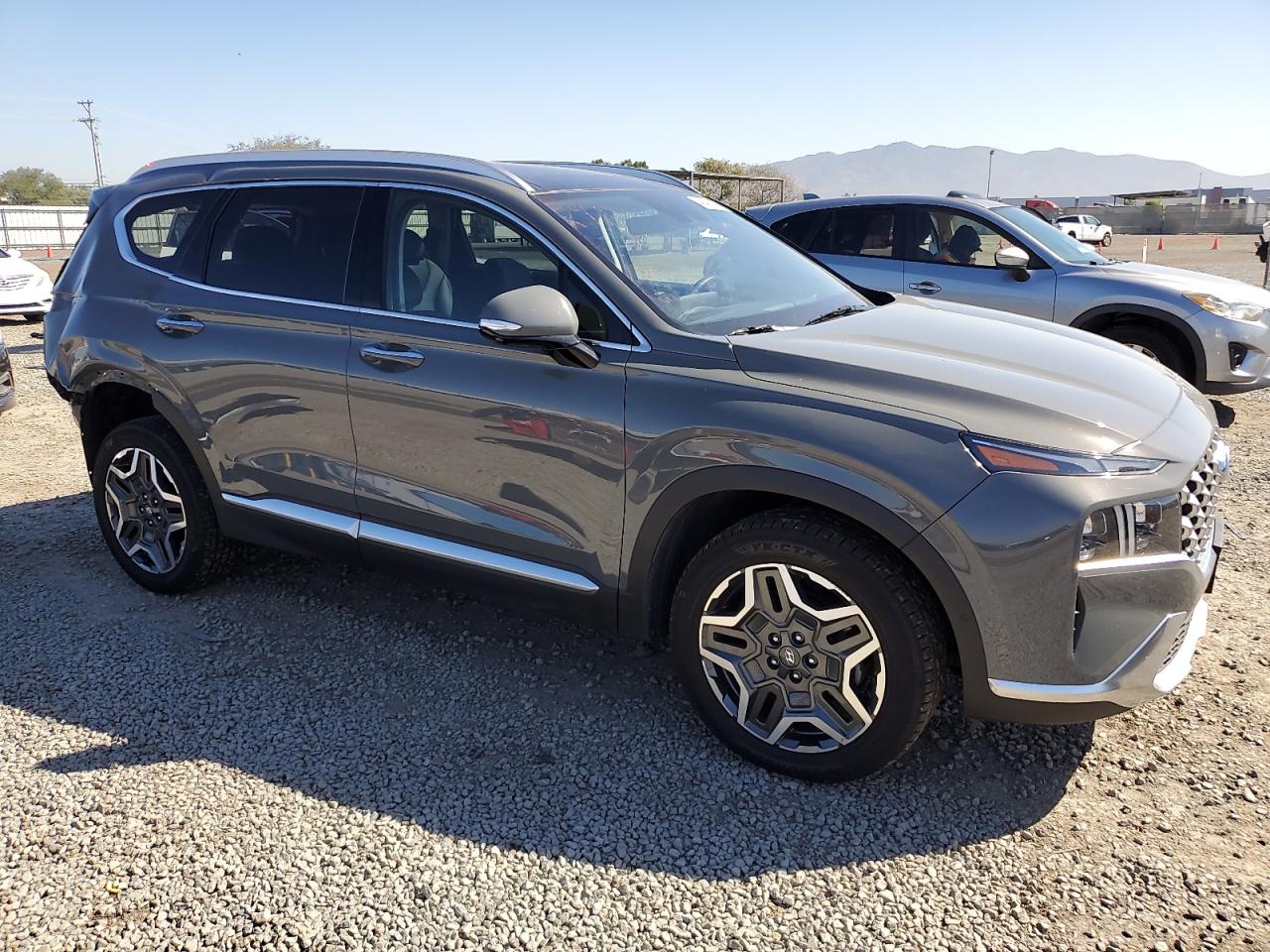 2023 Hyundai Santa Fe VIN 5NMS5DA12PH002416 Copart auction photo, rear end / side damage thumbnail 4