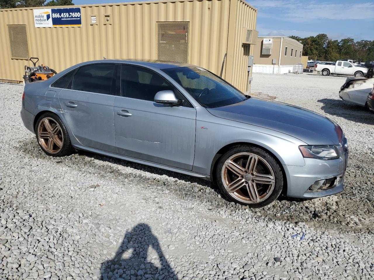 2009 Audi A4 VIN WAUMF78K69N068072 Copart auction photo, water/flood / side damage thumbnail 4