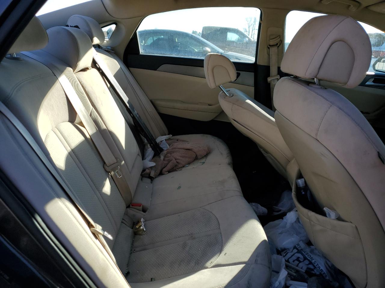 2015 Hyundai Sonata VIN 5NPE24AF4FH188981 Copart auction photo, rear end / undercarriage damage thumbnail 10