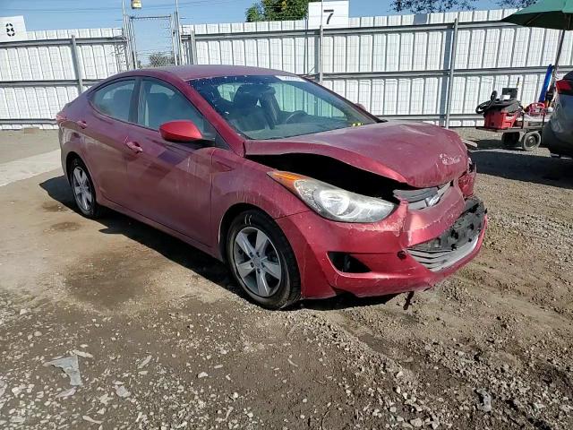 2013 Hyundai Elantra VIN 5NPDH4AE3DH446129 Copart auction photo, front end damage thumbnail 11