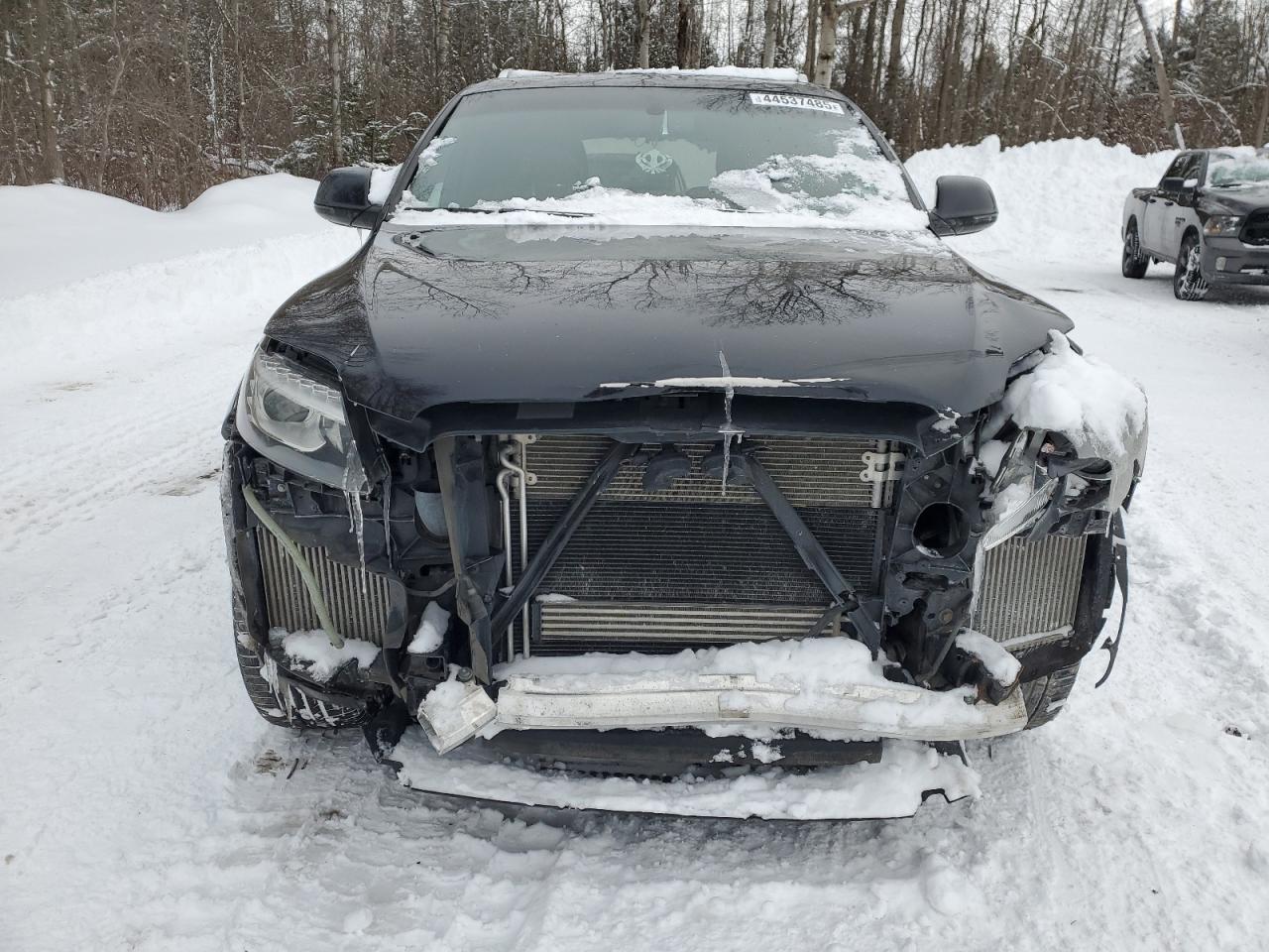 2013 Audi Q7 VIN WA1WMCFE1DD003517 Copart auction photo, front end damage thumbnail 5