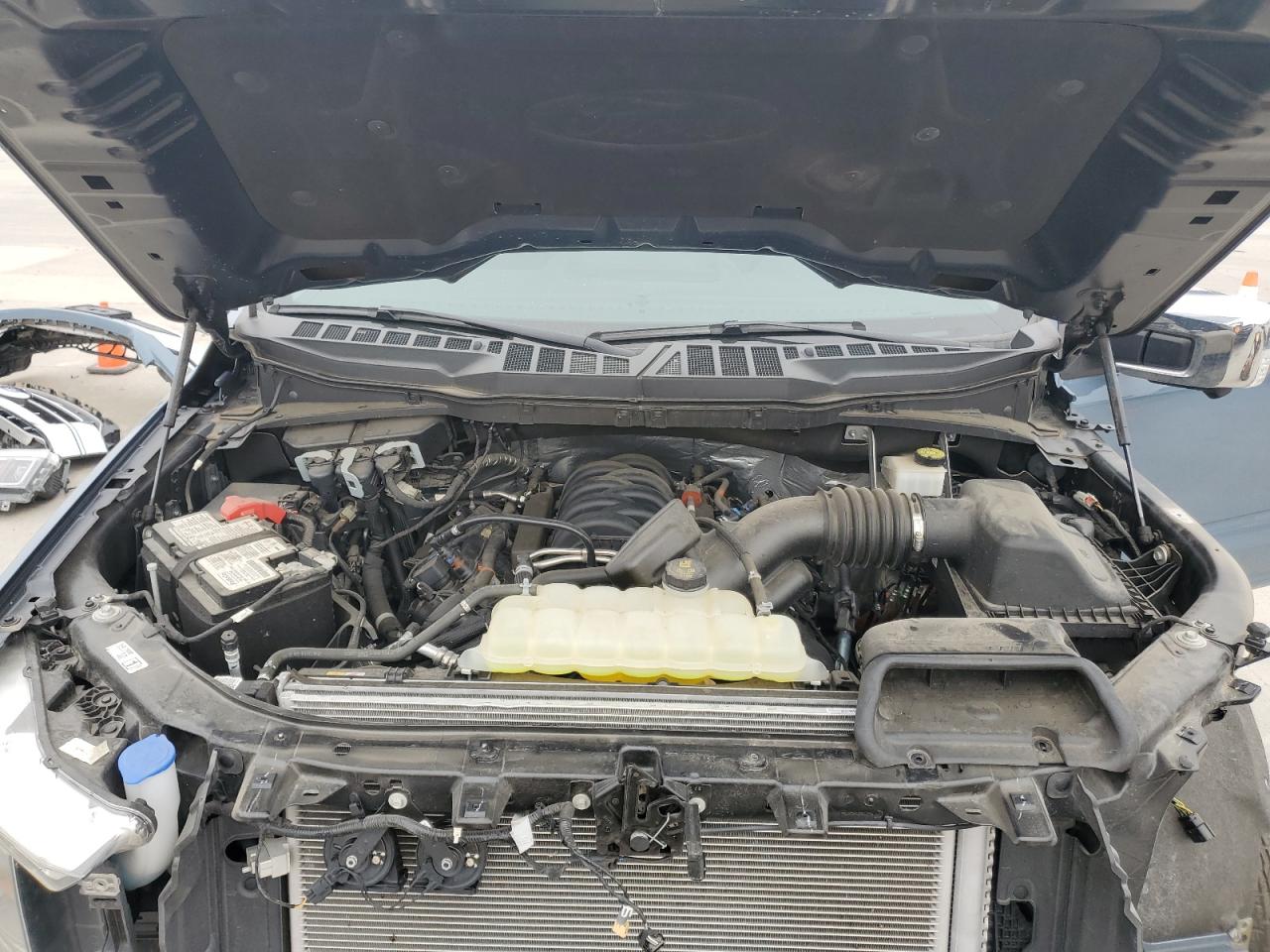 2023 Ford F-150 VIN 1FTFW1E55PFA54307 Copart auction photo, front end damage thumbnail 11