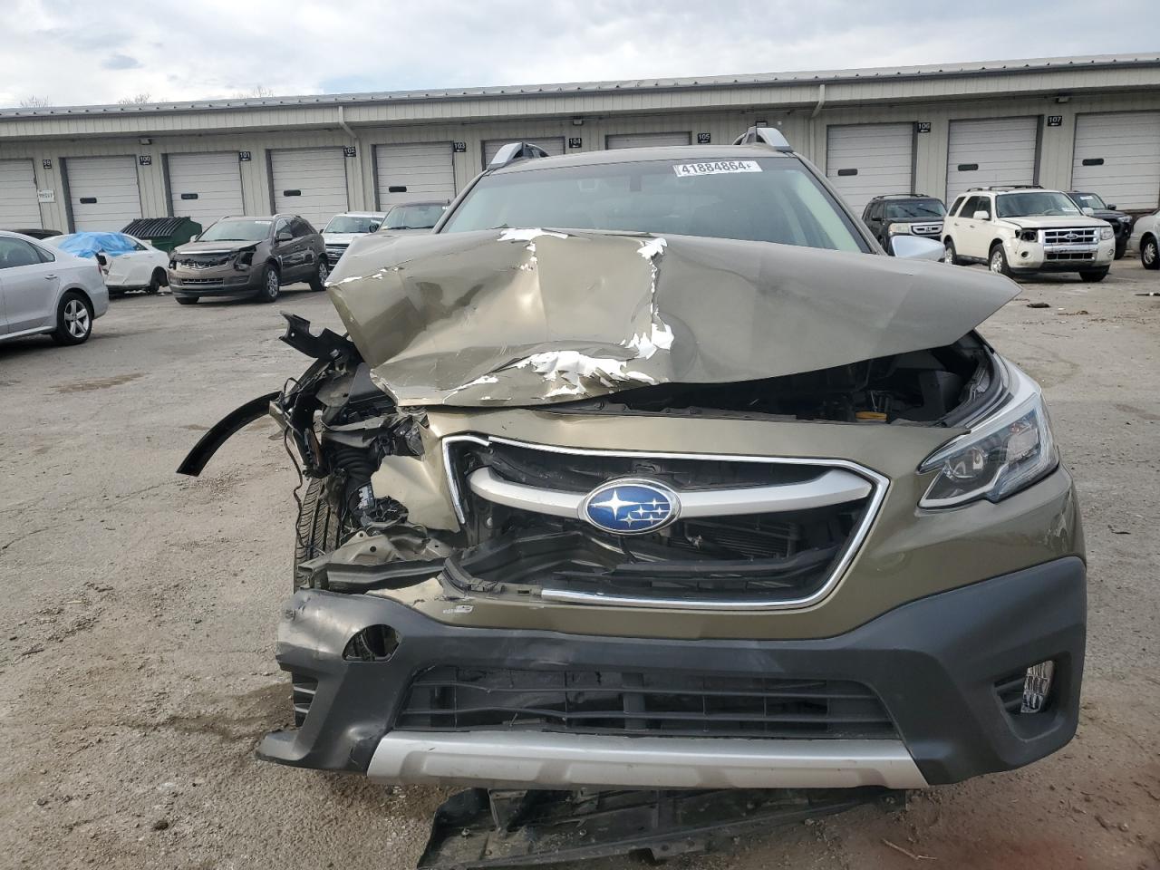 2020 Subaru Outback VIN 4S4BTGPD6L3205144 Copart auction photo, front end / mechanical damage thumbnail 5