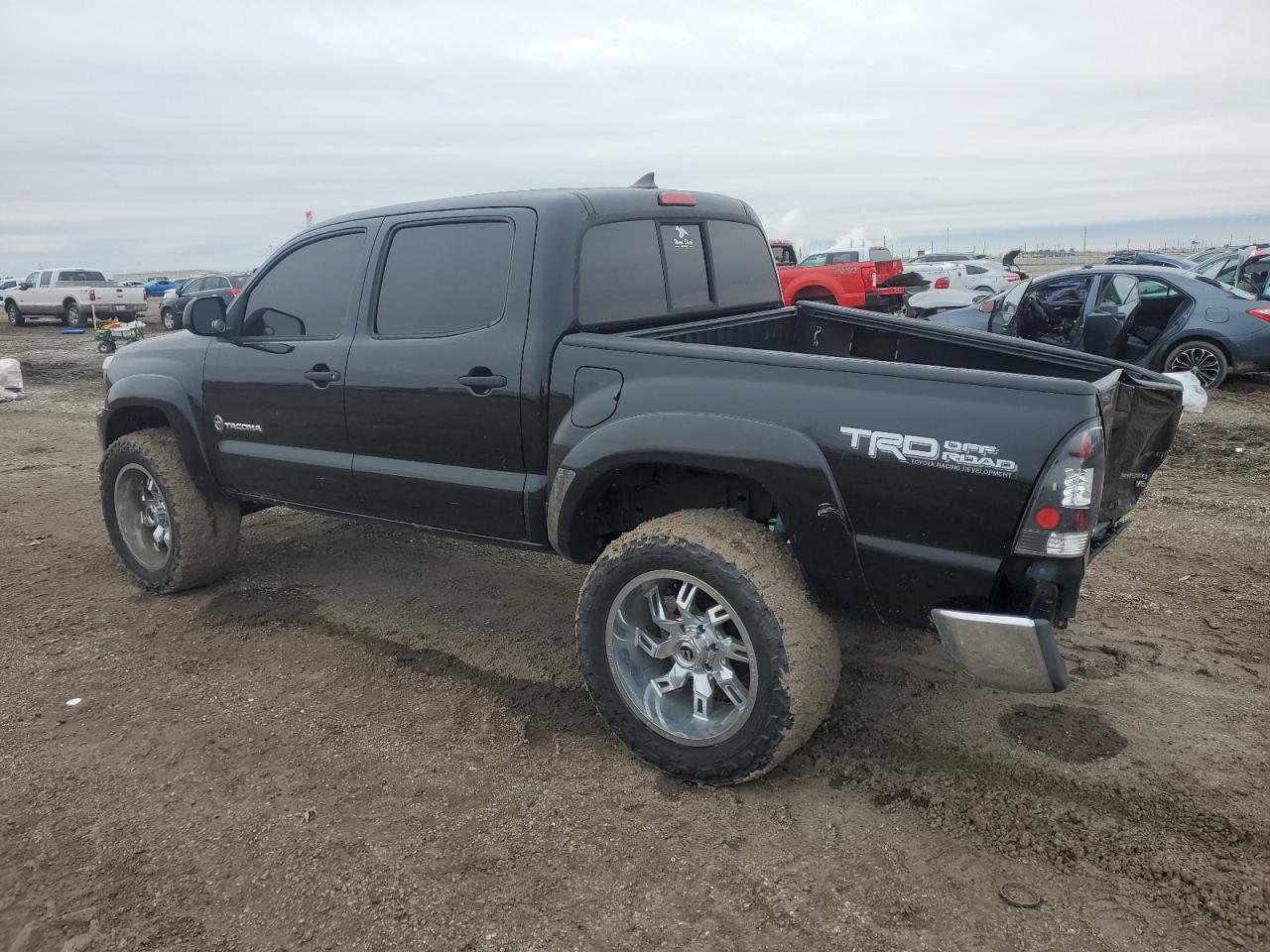 2012 Toyota Tacoma VIN 5TFJU4GN7CX017729 Copart auction photo, rear end / front end damage thumbnail 2