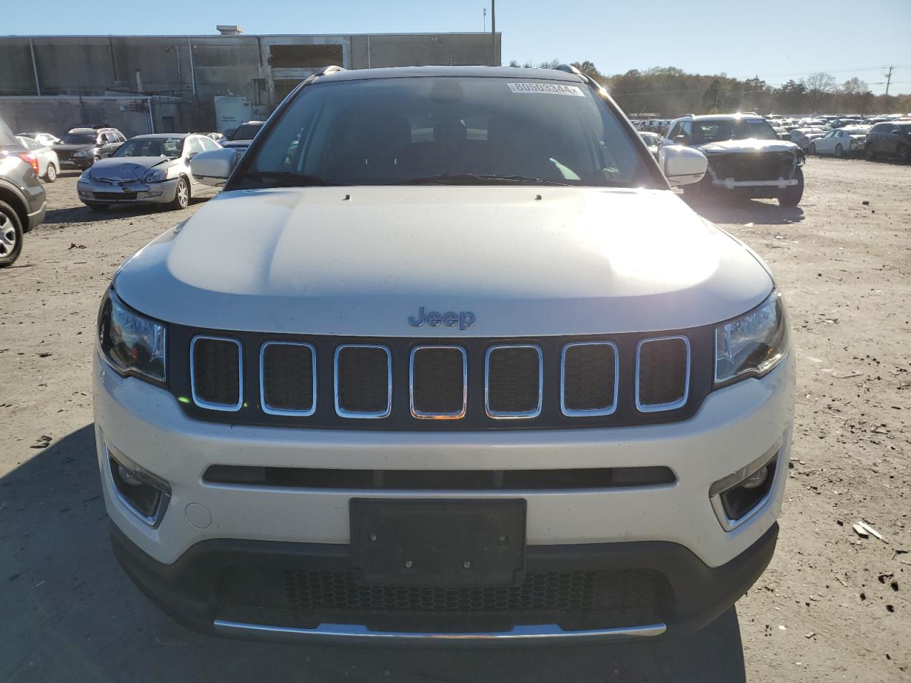 2018 Jeep Compass VIN 3C4NJDCB5JT222755 Copart auction photo, rear end / minor dent/scratches damage thumbnail 5