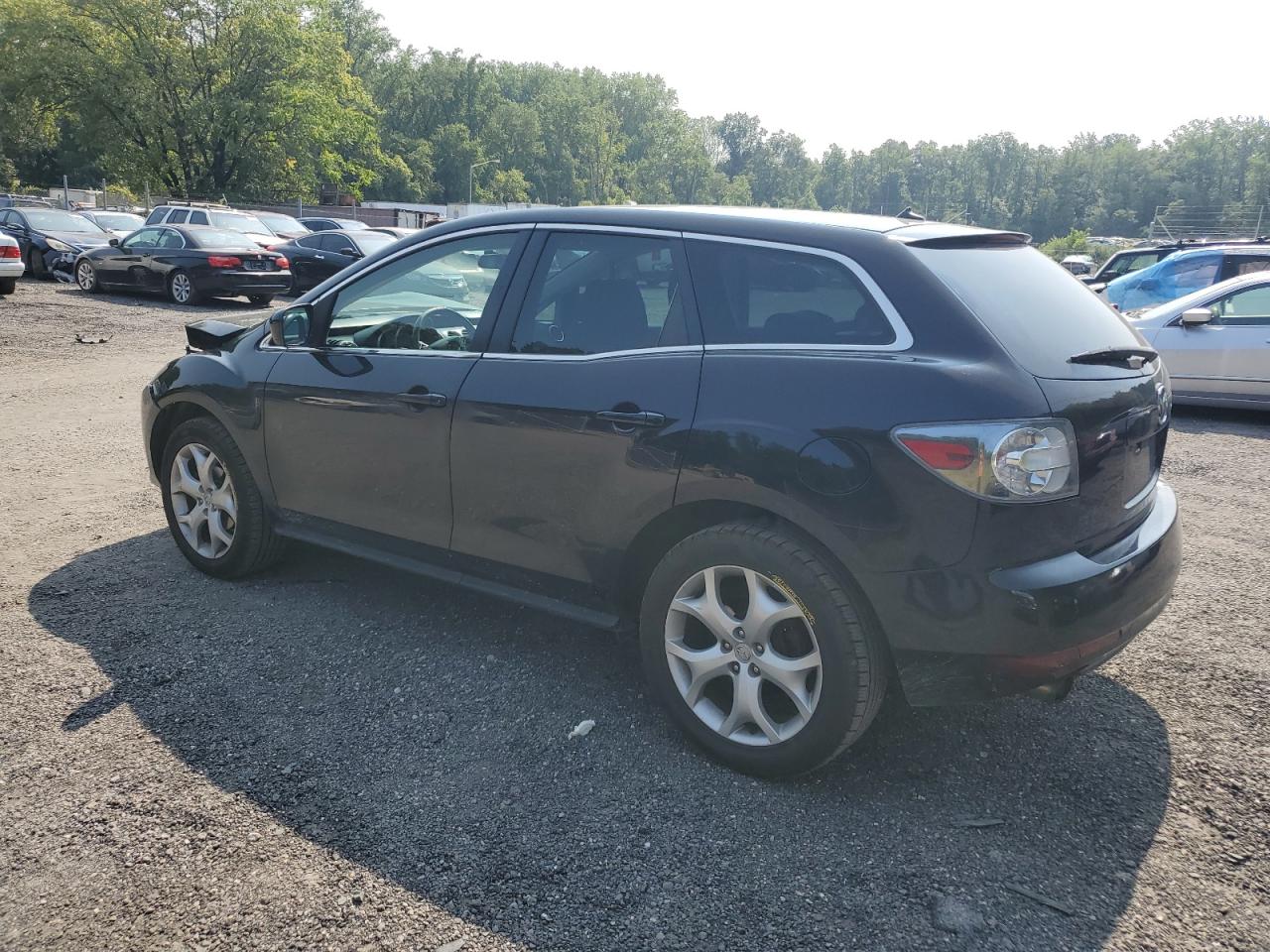 2010 Mazda CX-7 VIN JM3ER4WL2A0338819 Copart auction photo, front end / side damage thumbnail 2