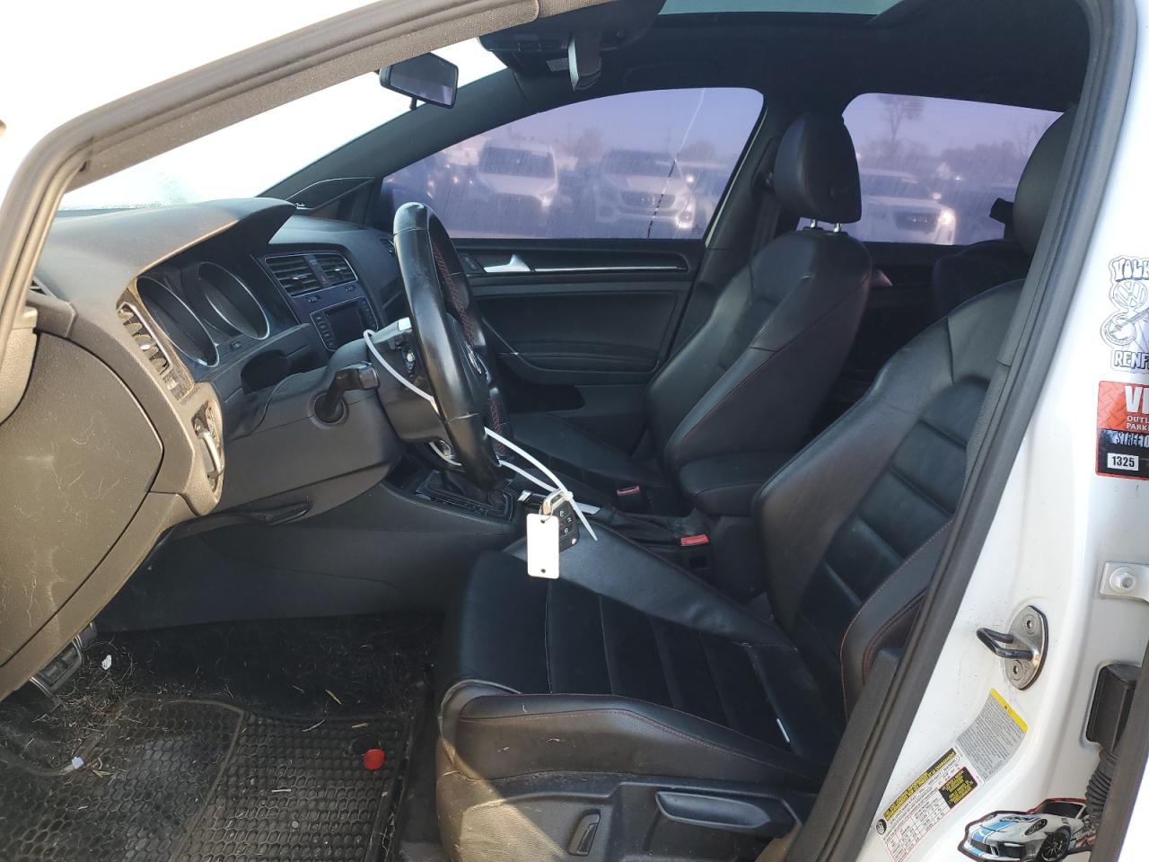 2015 Volkswagen GTI VIN 3VW4T7AU7FM094402 Copart auction photo, rear end / front end damage thumbnail 7