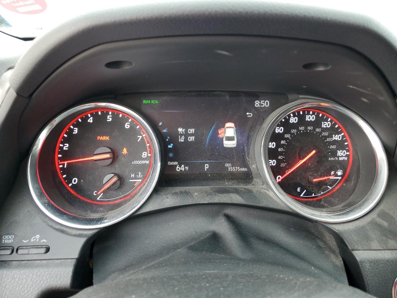 2019 Toyota Camry VIN 4T1B61HK4KU209753 Copart auction photo, front end / side damage thumbnail 9