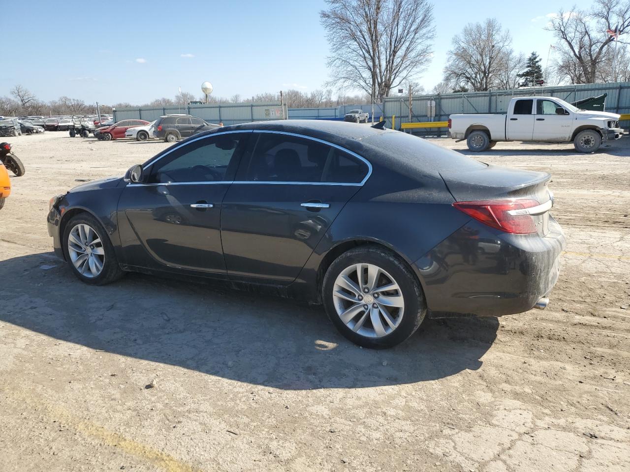 2014 Buick Regal VIN 2G4GN5EX0E9291417 Copart auction photo, front end damage thumbnail 2