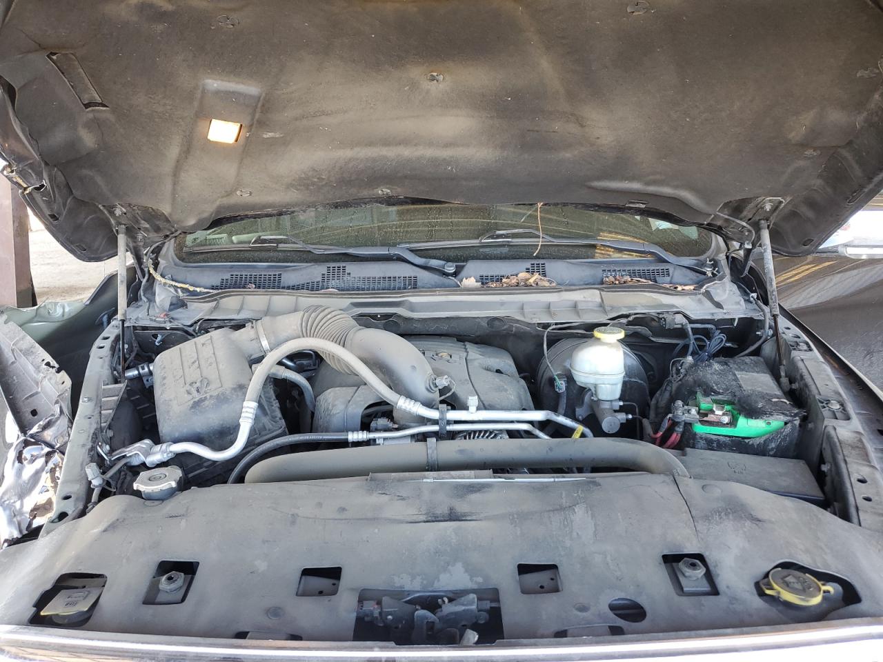 2017 RAM 1500 VIN 1C6RR7VTXHS690713 Copart auction photo, front end / side damage thumbnail 11
