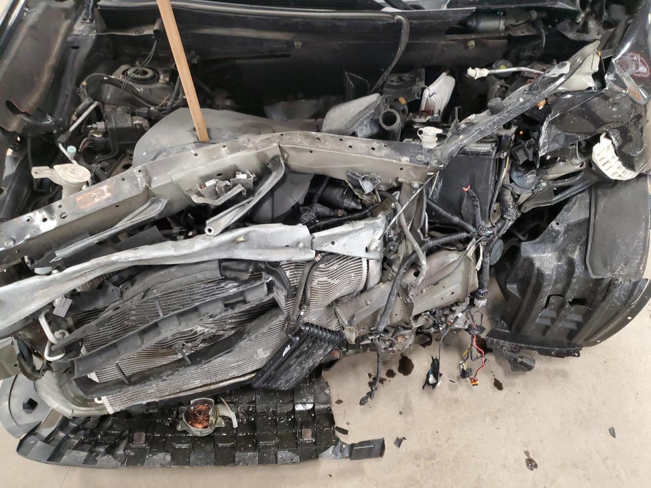 2017 Mitsubishi Outlander VIN JA4AZ2A38HZ066442 Copart auction photo, front end / side damage thumbnail 13