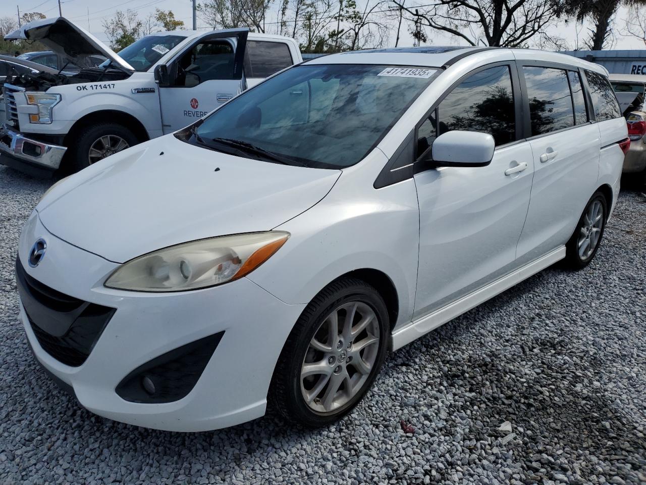 2012 Mazda 5 VIN JM1CW2DL8C0142144