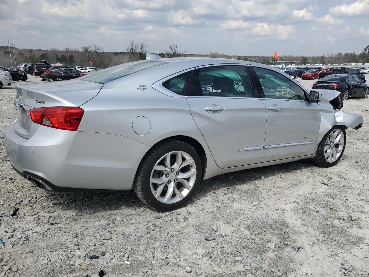 2017 Chevrolet Impala VIN 1G1145S34HU188399 Copart auction photo, front end damage thumbnail 3