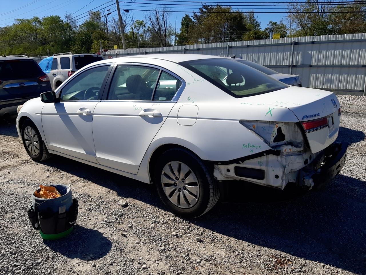2012 Honda Accord VIN 1HGCP2F36CA095640 Copart auction photo, rear end / front end damage thumbnail 2