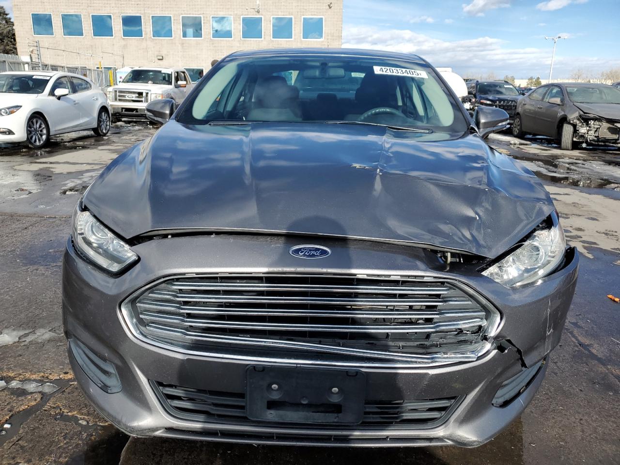 2013 Ford Fusion VIN 3FA6P0H71DR297654 Copart auction photo, front end / side damage thumbnail 5