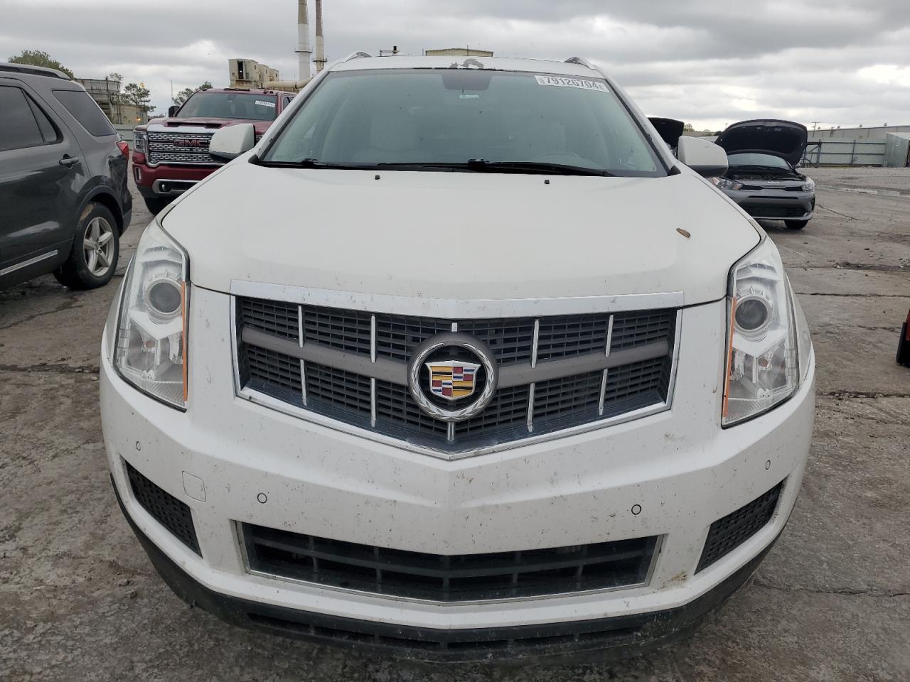 2011 Cadillac SRX VIN 3GYFNAEY9BS633618 Copart auction photo, rear end / hail damage thumbnail 5