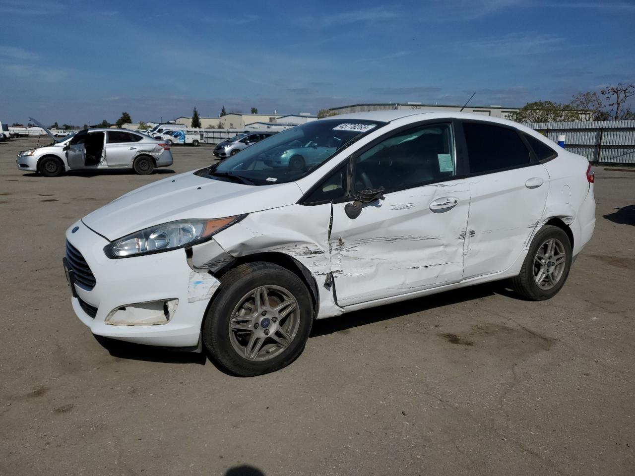 2017 Ford Fiesta VIN 3FADP4BJ9HM136054