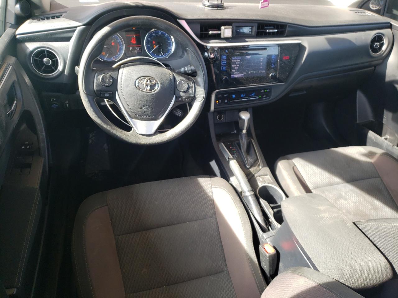 2018 Toyota Corolla VIN 2T1BURHE3JC000017 Copart auction photo, rear end / front end damage thumbnail 8