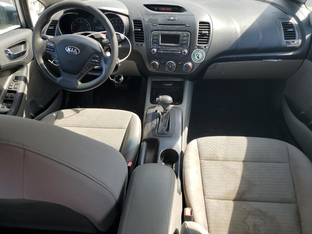 2014 KIA Forte VIN KNAFX4A67E5241741 Copart auction photo, normal wear damage thumbnail 8
