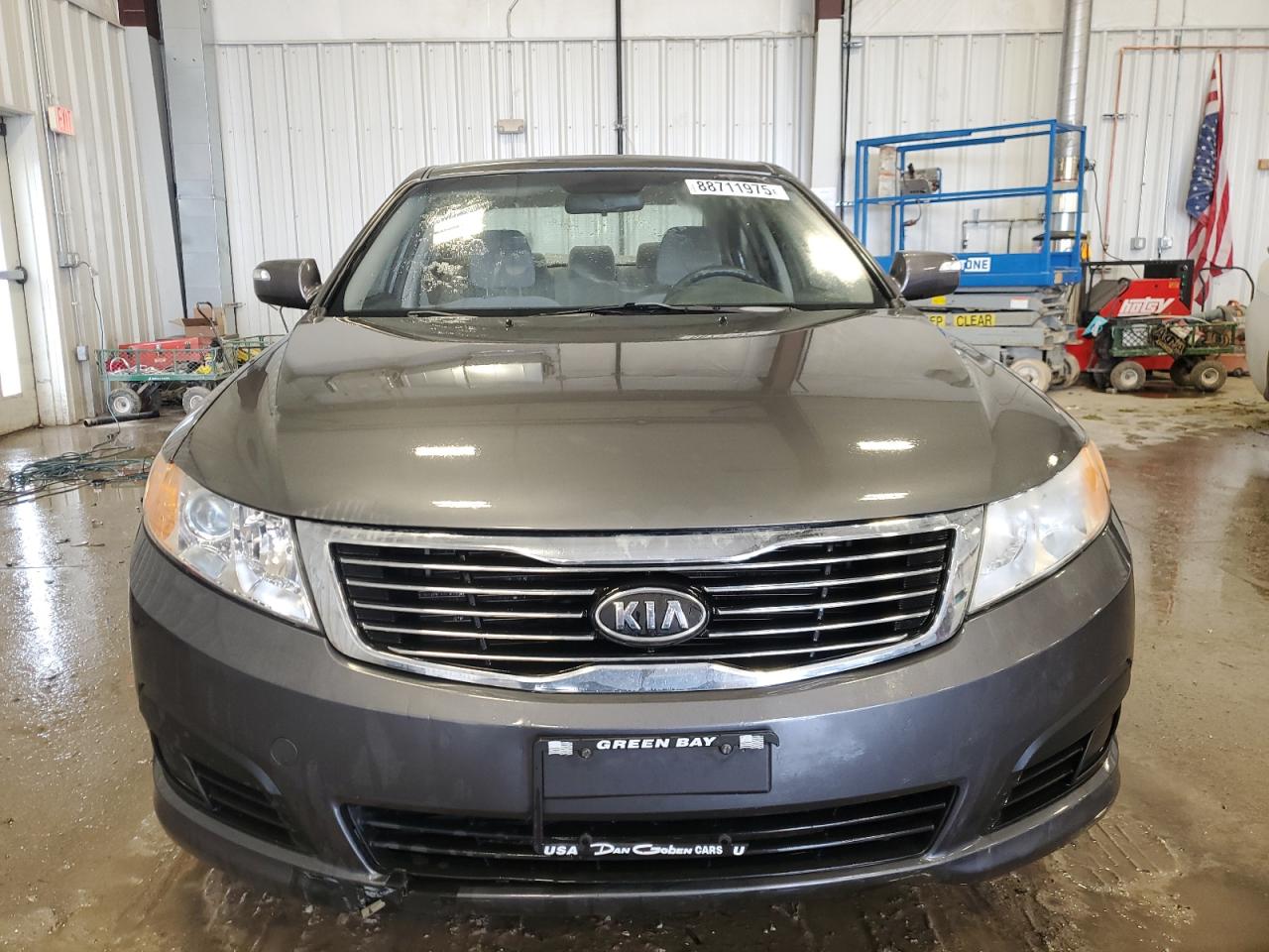 2009 KIA Optima VIN KNAGE228095360090 Copart auction photo, front end damage thumbnail 5