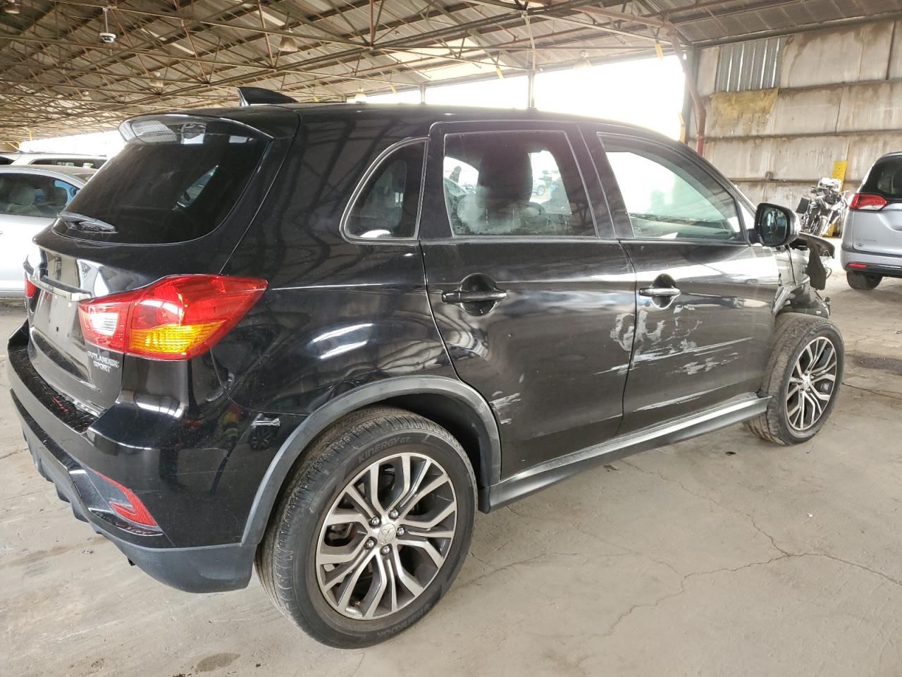 2019 Mitsubishi Outlander VIN JA4AP3AU6KU018186 Copart auction photo, front end damage thumbnail 3