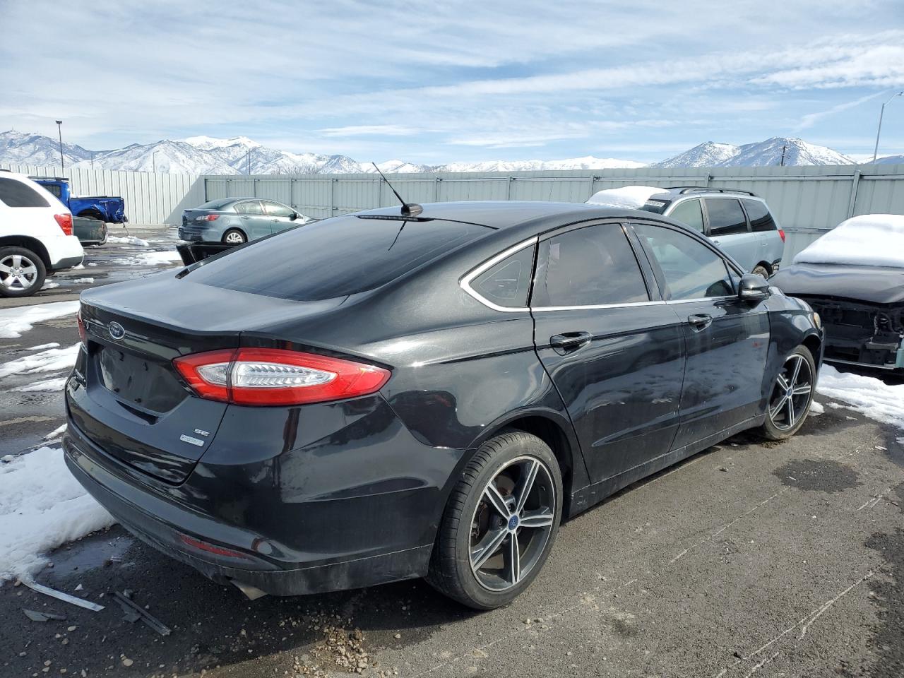 2014 Ford Fusion VIN 3FA6P0HDXER378238 Copart auction photo, front end damage thumbnail 3