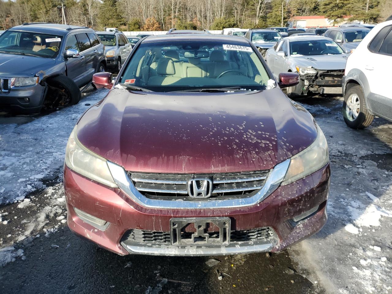 2013 Honda Accord VIN 1HGCR2F83DA134188 Copart auction photo, side / rear end damage thumbnail 5