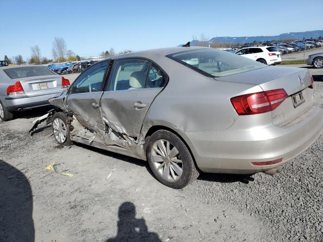 2015 Volkswagen Jetta VIN 3VWLA7AJXFM290454 Copart auction photo, side / front end damage thumbnail 2