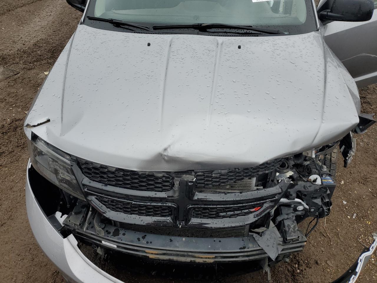 2017 Dodge Journey VIN 3C4PDCBG0HT619565 Copart auction photo, front end / side damage thumbnail 12