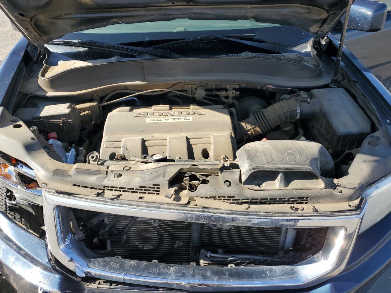2009 Honda Ridgeline VIN 5FPYK16539B103781 Copart auction photo, front end damage thumbnail 13