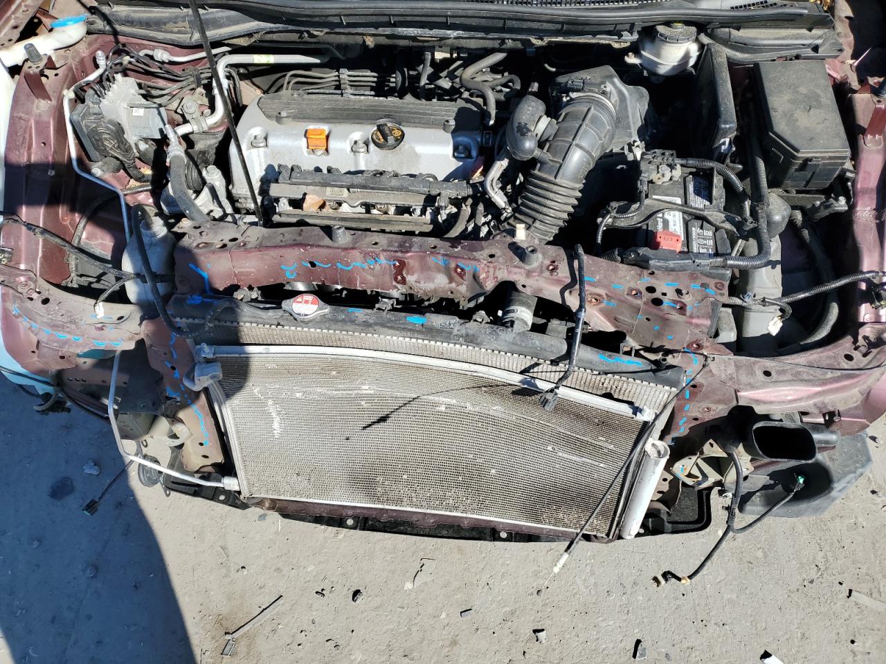 2014 Honda CR-V VIN 5J6RM3H55EL034755 Copart auction photo, front end damage thumbnail 12