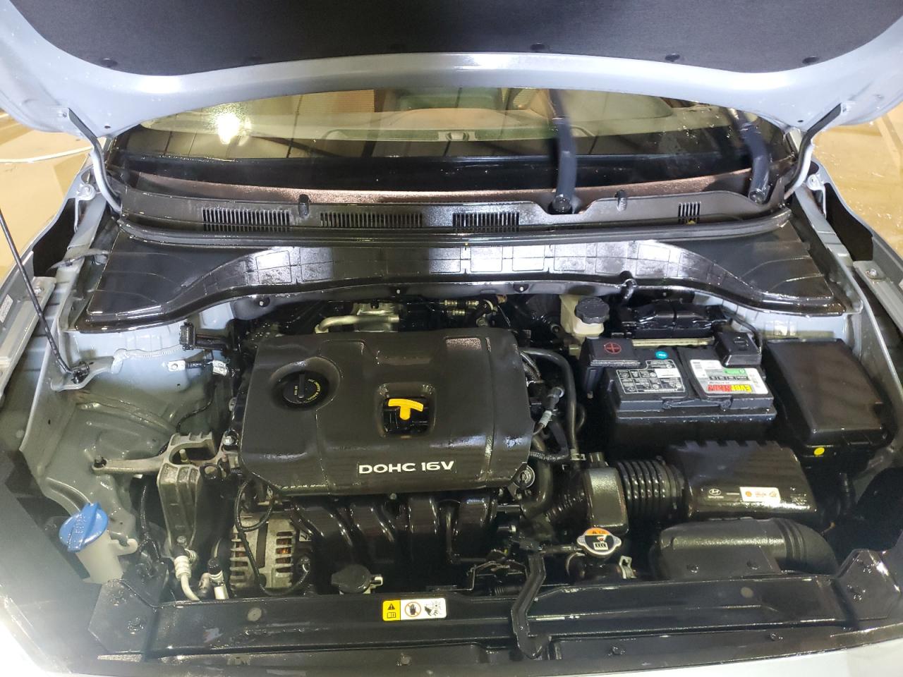 2019 Hyundai Kona VIN KM8K12AAXKU305781 Copart auction photo, side damage thumbnail 11