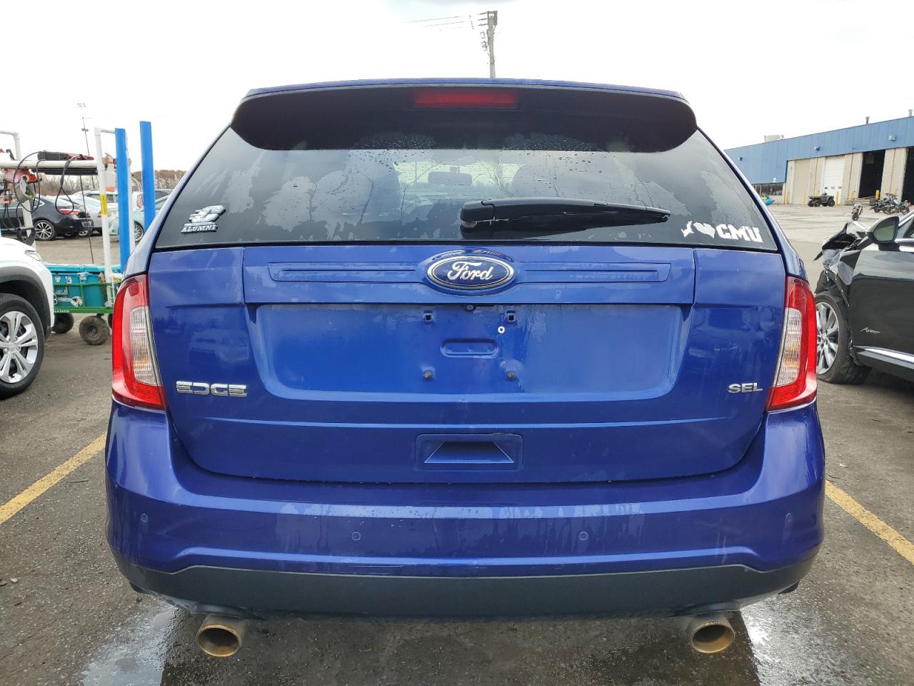 2013 Ford Edge VIN 2FMDK3JCXDBC92097 Copart auction photo, front end damage thumbnail 6