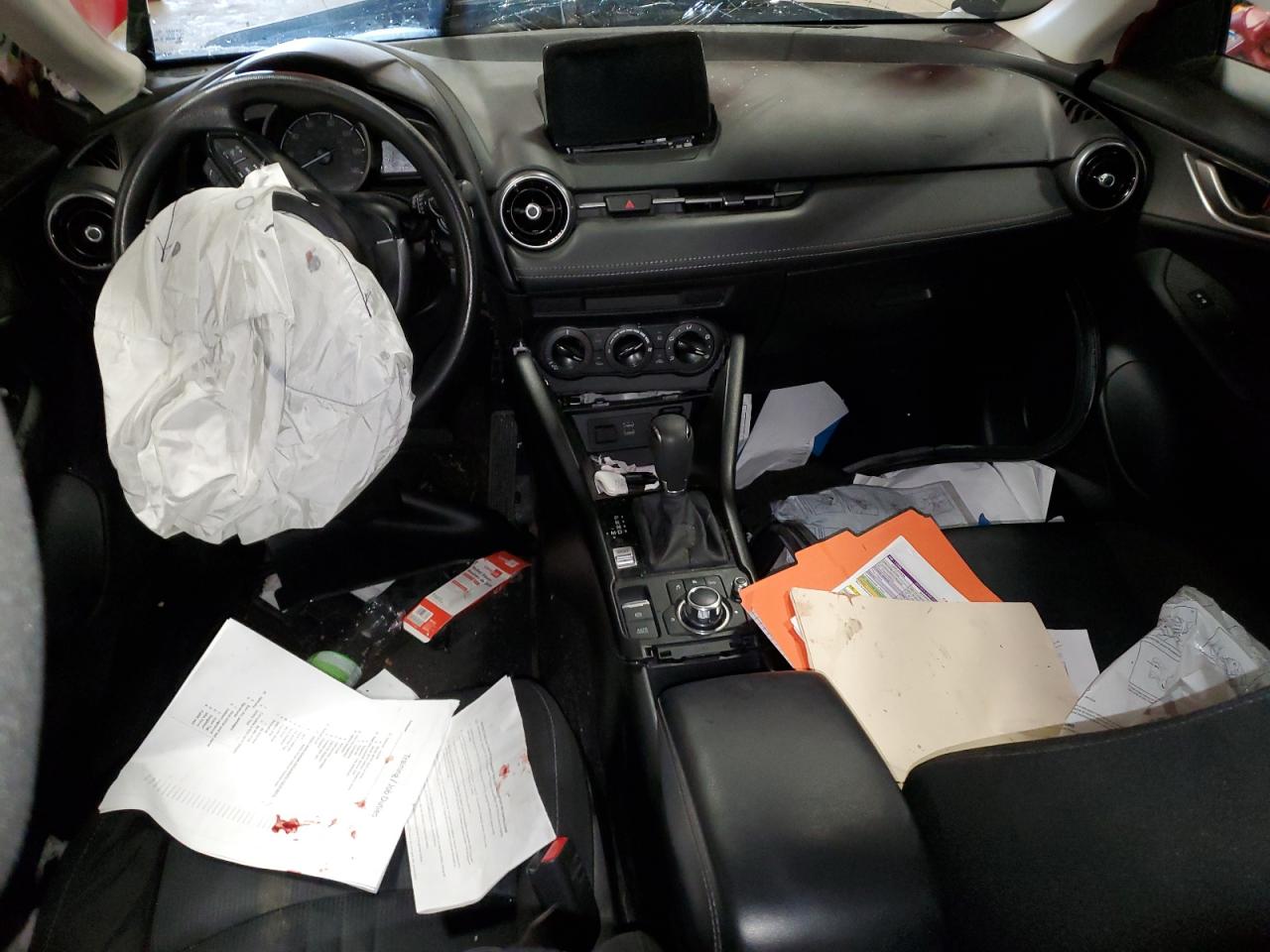 2019 Mazda CX-3 VIN JM1DKDB75K1453864 Copart auction photo, rollover damage thumbnail 8