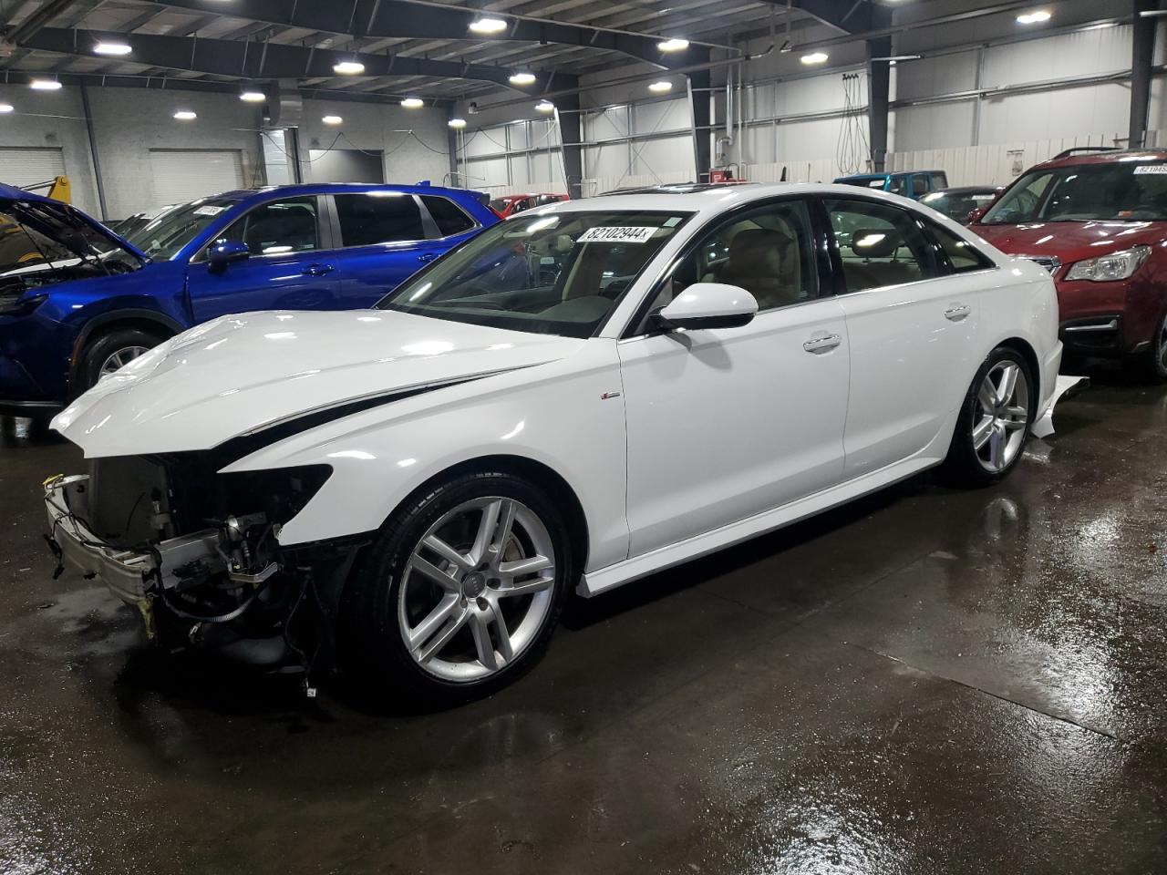 2016 Audi A6 VIN WAUGFAFC0GN019761 - Copart auction photo